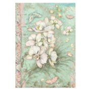 STAMPERIA ORCHIDS AND CATS DECOUPAGE PAPER A4 - DFSA4848