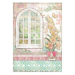 STAMPERIA ORCHIDS AND CATS DECOUPAGE PAPER A4 - DFSA4850
