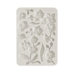 STAMPERIA ORCHIDS AND CATS SILICONE MOLD KACMA521