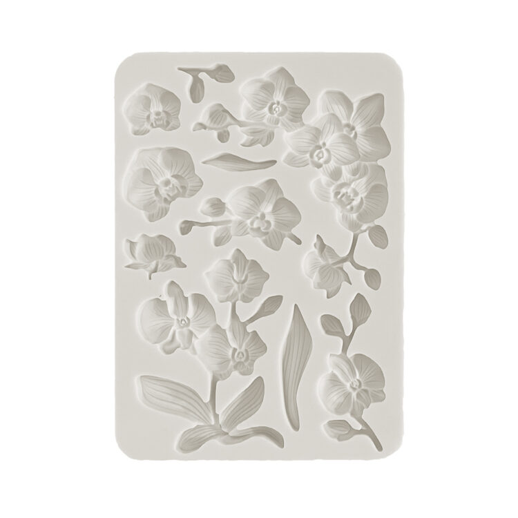 521002 STAMPERIA ORCHIDS AND CATS SILICONE MOLD KACMA521 - Image 1