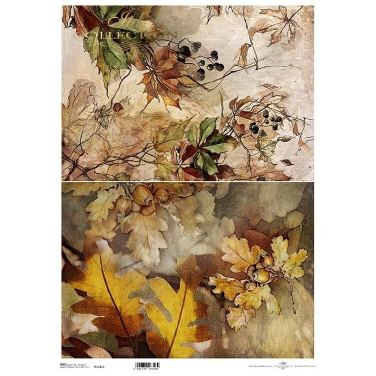 571141 ITD COLLECTION DECOUPAGE RICE PAPER A3 - R1141L - Image 1