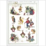 ITD COLLECTION DECOUPAGE RICE PAPER A4 - R0287