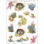 ITD COLLECTION DECOUPAGE RICE PAPER A4 - R0289