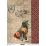 ITD COLLECTION DECOUPAGE RICE PAPER A4 - R1094