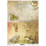 ITD COLLECTION DECOUPAGE RICE PAPER A4 - R2190