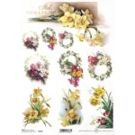ITD COLLECTION DECOUPAGE RICE PAPER A4 - R2191