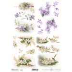 ITD COLLECTION DECOUPAGE RICE PAPER A4 - R2193