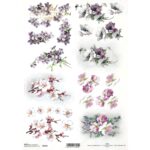 ITD COLLECTION DECOUPAGE RICE PAPER A4 - R2195