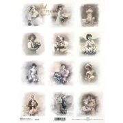 ITD COLLECTION DECOUPAGE RICE PAPER A4 - R2199