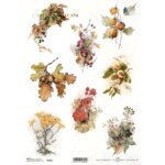 ITD COLLECTION DECOUPAGE RICE PAPER A4 - R2303