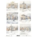 ITD COLLECTION DECOUPAGE RICE PAPER A4 - R2307