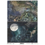 ITD COLLECTION DECOUPAGE RICE PAPER A4 - R2320