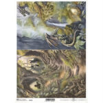 ITD COLLECTION DECOUPAGE RICE PAPER A4 - R2322