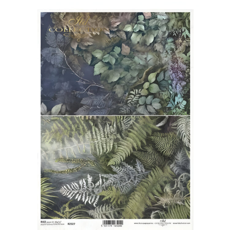 ITD COLLECTION DECOUPAGE RICE PAPER A4 - R2327 - Image 1