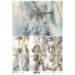 ITD COLLECTION DECOUPAGE RICE PAPER A4 - R2353