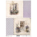 ITD COLLECTION DECOUPAGE RICE PAPER A4 - R2239