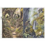 ITD COLLECTION DECOUPAGE RICE PAPER A3 - R1161L