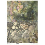 ITD COLLECTION DECOUPAGE RICE PAPER A3 - R1165L