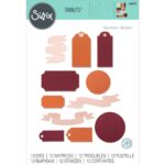 SIZZIX CUT DIES -VINTAGE TAGS & BANNERS 66250