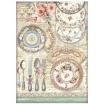 STAMPERIA BROCANTE DECOUPAGE PAPER A4 - DFSA4856