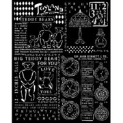 STAMPERIA BROCANTE STENCIL 20X25 CM-KSTD159