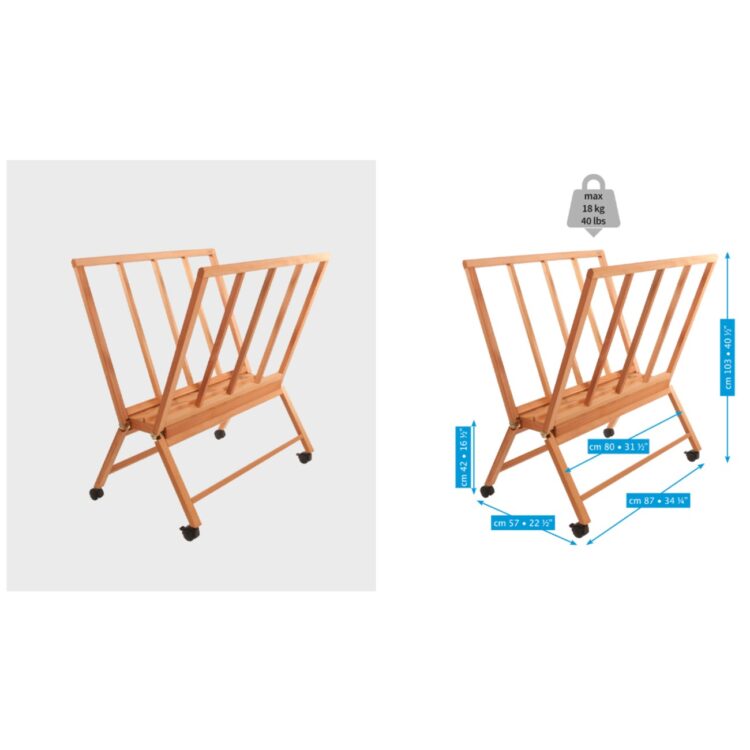 MABEF FOLDING STAND LARGE M/40 - Image 1