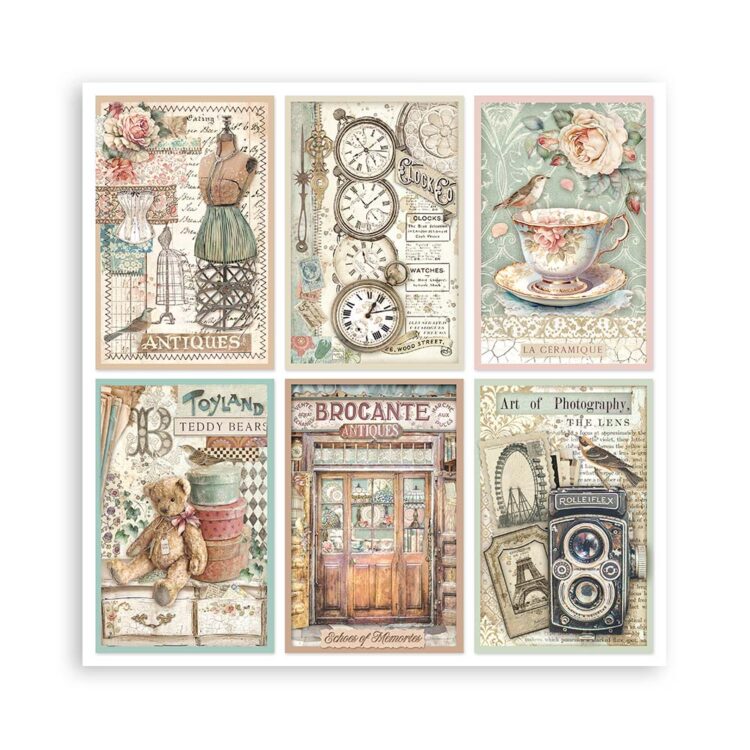 STAMPERIA BROCANTE BLOCK 20.3/20.3 CM -SBBS100 - Image 29