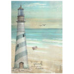 STAMPERIA SEA LAND DECOUPAGE PAPER A4 - DFSA4857