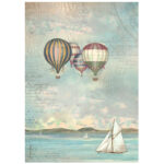 STAMPERIA SEA LAND DECOUPAGE PAPER A4 - DFSA4860