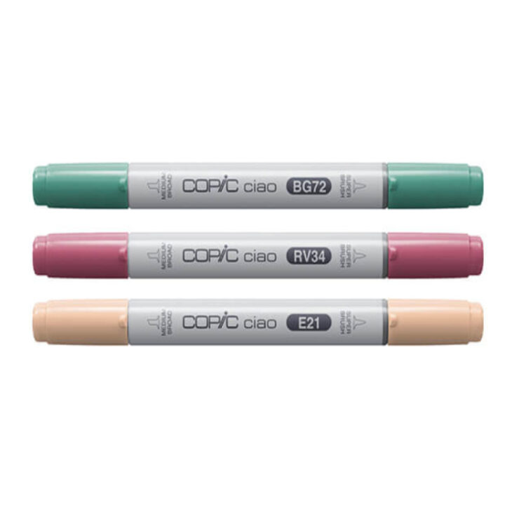 COPIC CIAO SET - 3 COLORS VIBRANT PALETTE - Image 3
