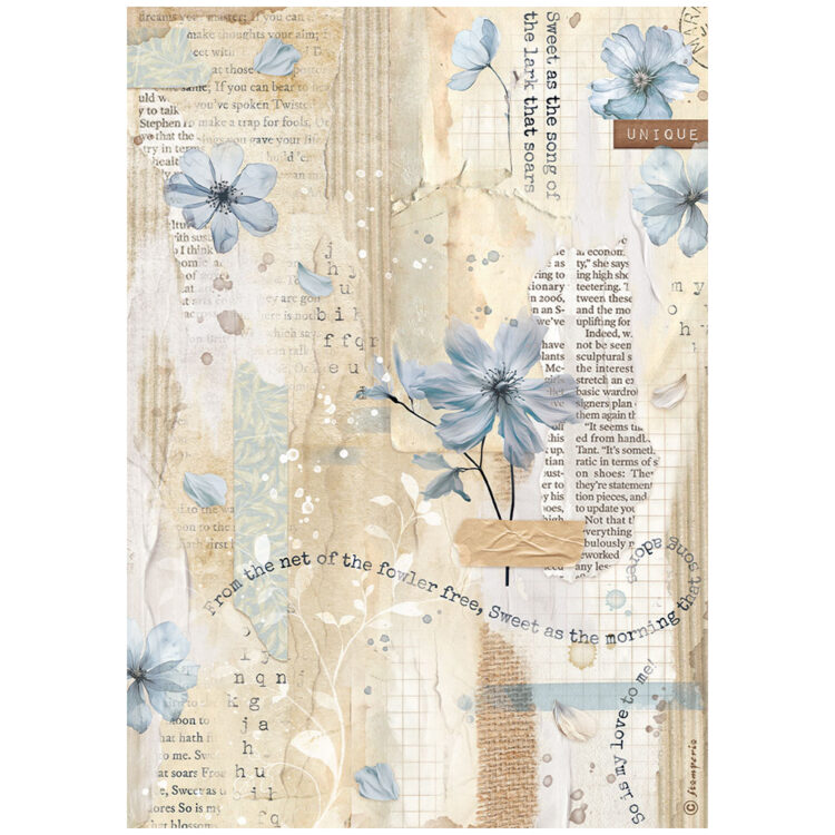 486100 STAMPERIA SECRET DIARY RICE PAPER A4 - DFSA4861 - Image 1