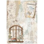 STAMPERIA SECRET DIARY RICE PAPER A4 - DFSA4862