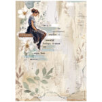STAMPERIA SECRET DIARY RICE PAPER A4 - DFSA4864