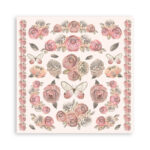 STAMPERIA SHABBY ROSE BLOCK 20.3/20.3 CM -SBBS107