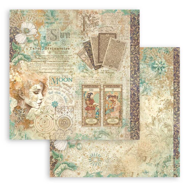 STAMPERIA FORTUNE BLOCK 30,5/30,5 CM -SBBL153 - Image 20