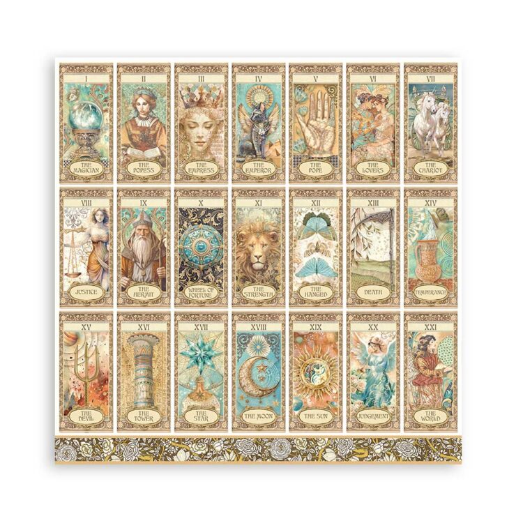 STAMPERIA FORTUNE BLOCK 30,5/30,5 CM -SBBL153 - Image 23