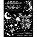 STAMPERIA FORTUNE TEMPLATE 20 X 25 CM - KSTD166