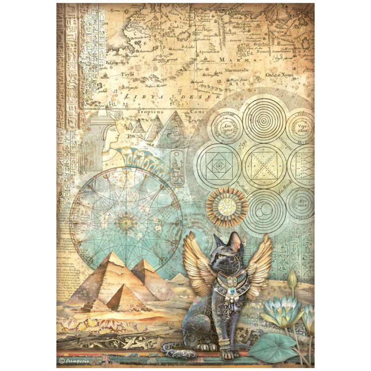 STAMPERIA DECOUPAGE PAPER SELECTION 6PCS.
А4 DFSA4XFT - Image 6