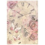 STAMPERIA SHABBY ROSE DECOUPAGE RICE PAPER A4 - DFSA4880