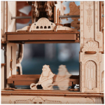 ROBOTIME 3D WOODEN PUZZLE CLASSIC PRINTING PRESS LK602 - Image 3