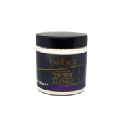CADENCE EMBOSSED PASTE CONCRETE STUCCO THIN GRADE250 ML-WHITE
