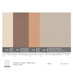 CLAIREFONTAINE PAPER PASTELGRAIN 50/70 CM 360 GR-WHITE