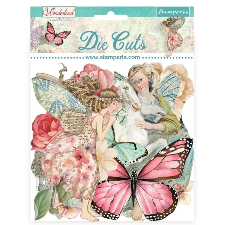 thumb_DFLDC101_1 STAMPERIA WONDERLAND DIE CUTS DFLDC101 - Image 1