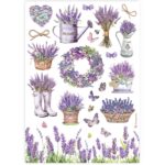 STAMPERIA PROVENCE DECOUPAGE PAPER A4 - DFSA4888
