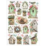 STAMPERIA DECOUPAGE RICE PAPER A4 - DFSA4890