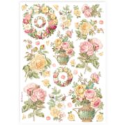 STAMPERIA DECOUPAGE RICE PAPER A4 - DFSA4899