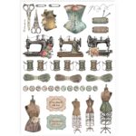 STAMPERIA DECOUPAGE RICE PAPER A4 - DFSA4908