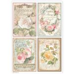 STAMPERIA DECOUPAGE RICE PAPER A4 - DFSA4909