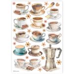 STAMPERIA DECOUPAGE RICE PAPER A4 - DFSA4912