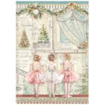 STAMPERIA THE NUTCRACKER DECOUPAGE PAPER 6PCS. A4 DFSA4XNT - Image 3